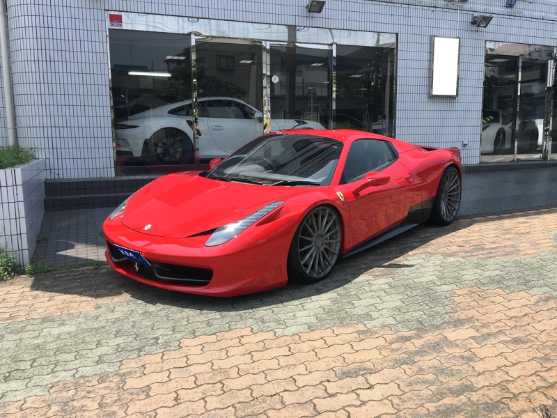 フェラーリ 458スパイダー ディーラー車 希少右ハンドル 中古車 情報